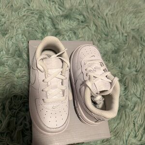 Nike Kids All-White Sneakers